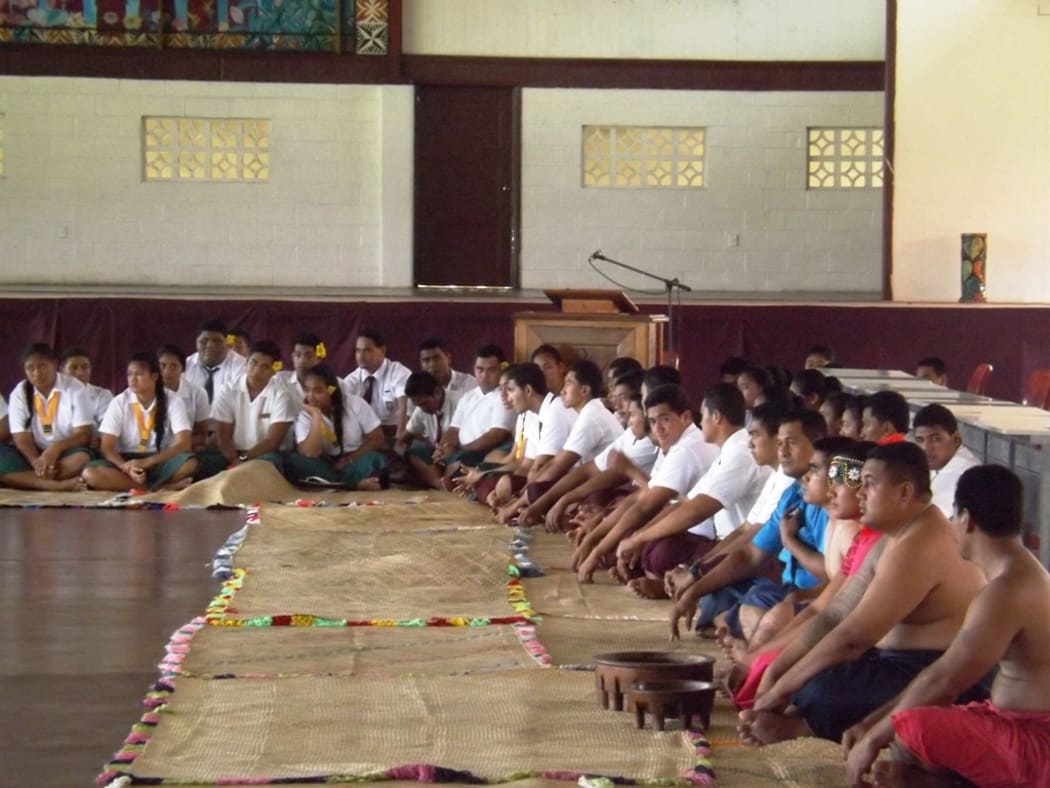 Reconciliation between two Samoa colleges, Avele and Malua fou.