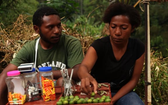 Still from PNG feature film 'Aliko & Ambai'