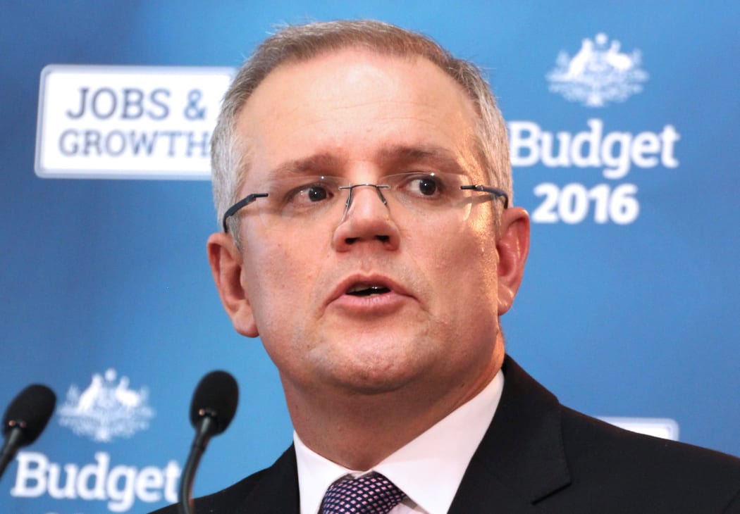 Australia's Treasurer Scott Morrison
