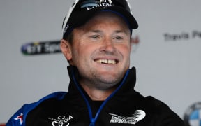 Glenn Ashby skipper of Emirates Team NZ.