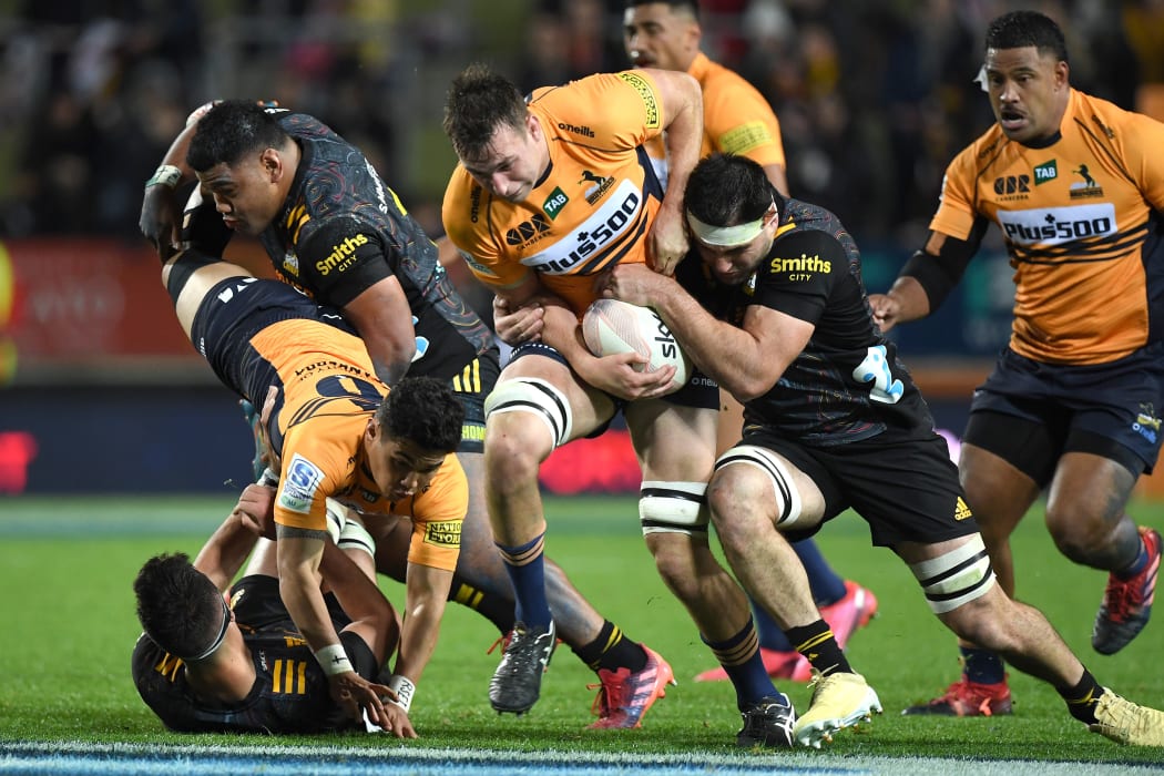 Nick Frost.
Chiefs v Brumbies, Super Rugby, FMG Waikato Stadium, Hamilton, New Zealand. 22 May 2021. © Copyright Photo: Jeremy Ward / www.photosport.nz