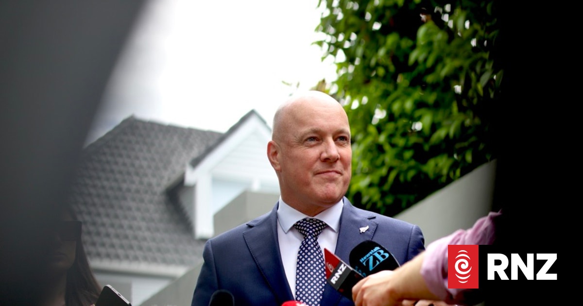 Watch: National Party leader Christopher Luxon says coalition deal ...