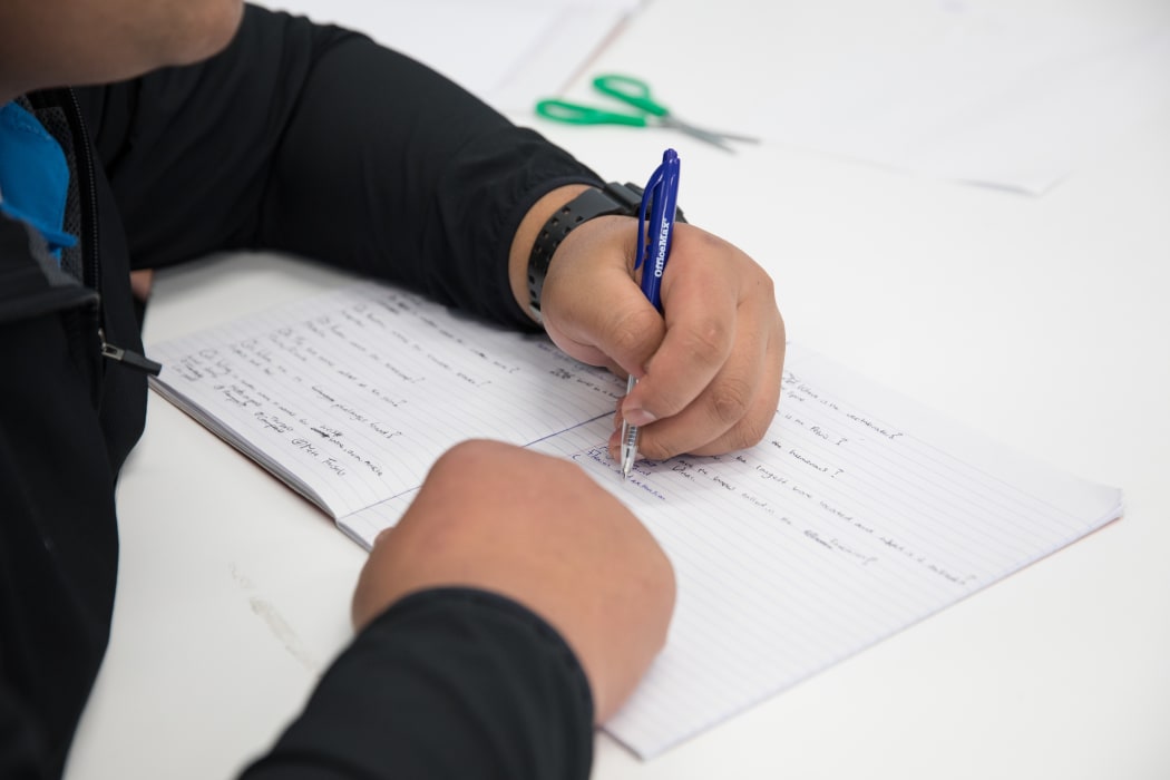 Students at Pacific Advance Secondary School. Note only use identifying pictures for stories about PASS - only non-identifiying pictures may be reused.