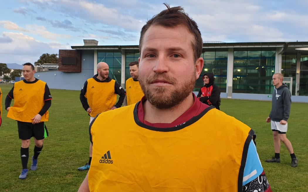 Poneke under 85s hooker and club rugby stalwart Jeremy Hargreaves.