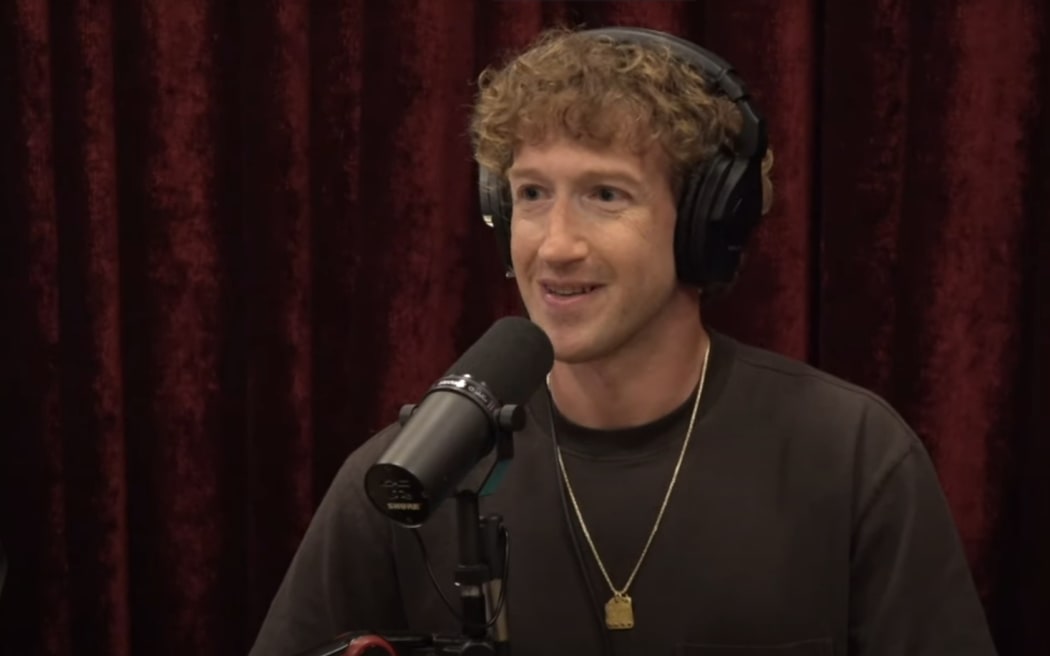 Meta chief executive Mark Zuckerberg appeared on the Joe Rogan podcast on 10 January, 2025.