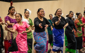 Te Aratai College and Mairehau High School Polyfest Group