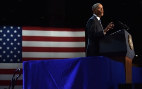 Barack Obama: "Democracy does not require uniformity ... it does require a basic sense of solidarity ... We rise or fall as one."