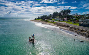 The seaside town of Maketu.