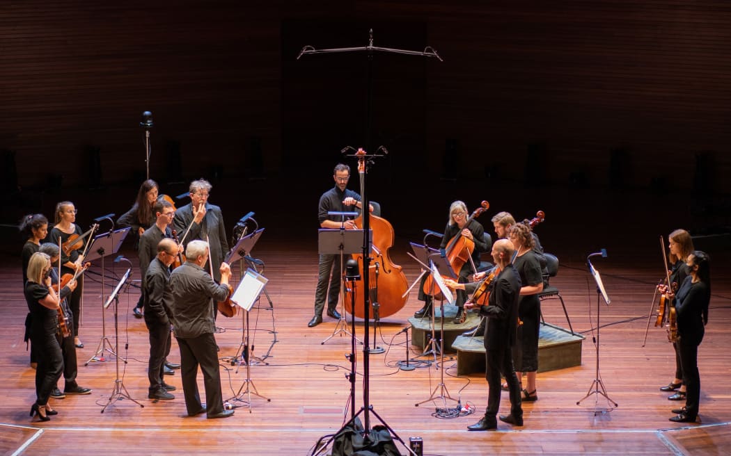 members of the New Zealand Symphony Orchestra