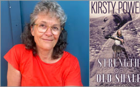 Author image and book cover.