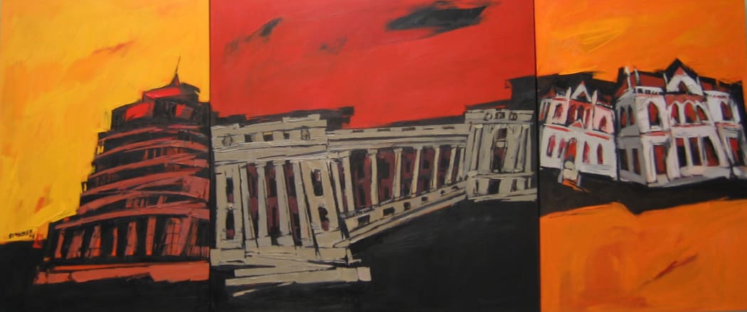'Parliament Buildings' by Sean Chen