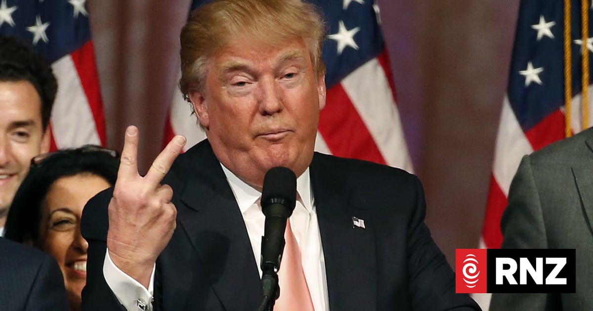 Trump presidency rated among top 10 global risks | RNZ