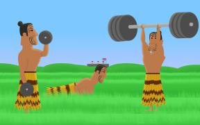 Waikato Maori proved stiff opposition for British troops. Animation by Chris Maguren