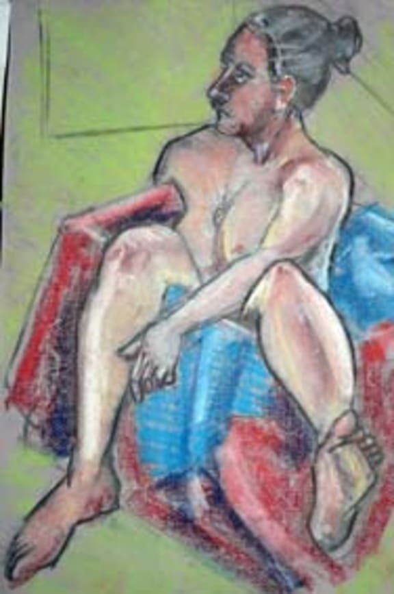 Virginia Kennard, life drawing model