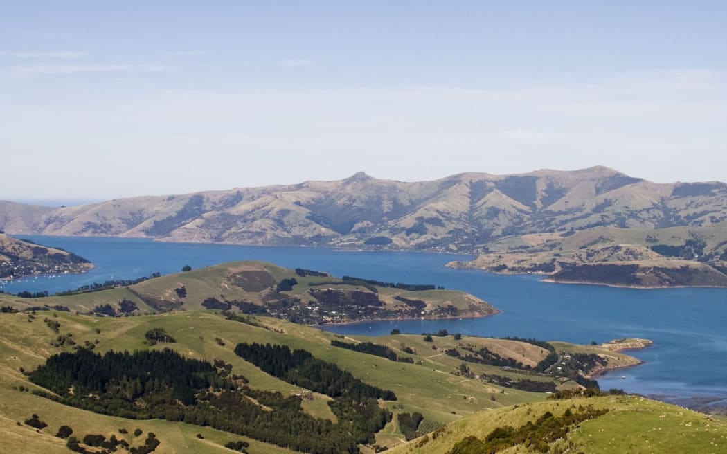 Akaroa Bay on Banks Peninsula