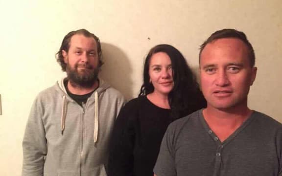 Without Borders (l-r Jason Johnston, Deanne Taumata, Maurice Beckett)