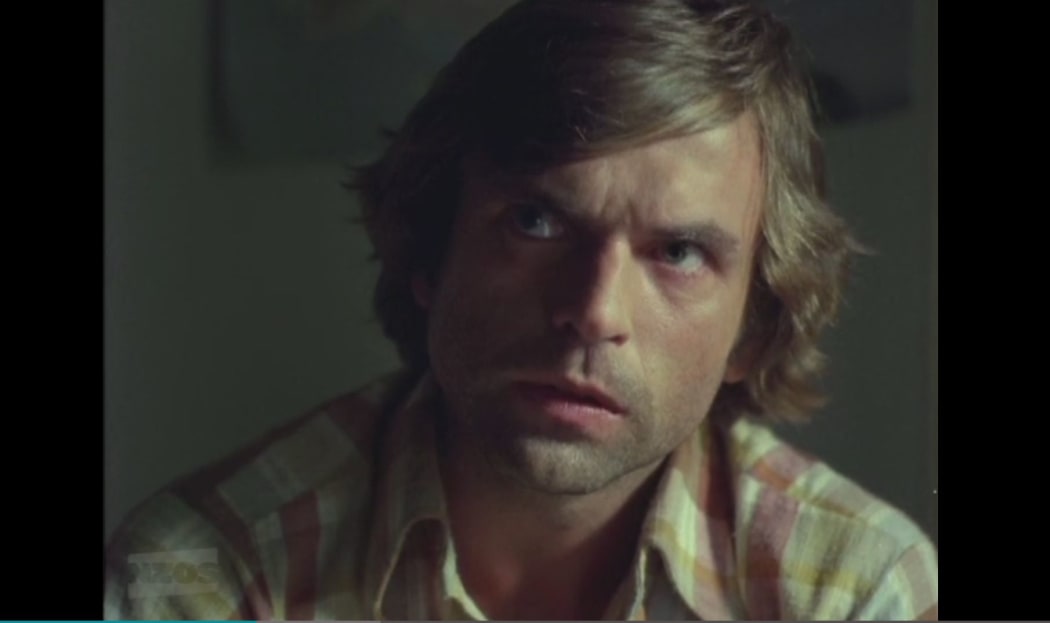 Sam Neill in his third feature film, Sleeping Dogs, released in 1977.