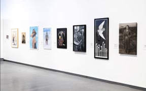 Installation views of the  Kiingi Tuheitia Portraiture Award at the The New Zealand Portrait Gallery Te Pūkenga Whakaata, on until Sunday August 20th 2023