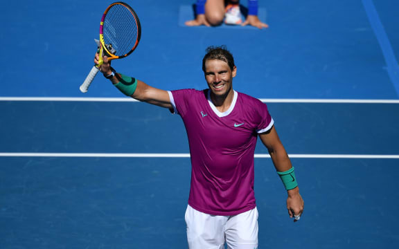 Rafael Nadal (Esp).
Australian Tennis Open, Melbourne, Australia on Monday 17th January 2022.
Copyright photo: Antoine Couvercelle / Panoramic / www.photosport.nz