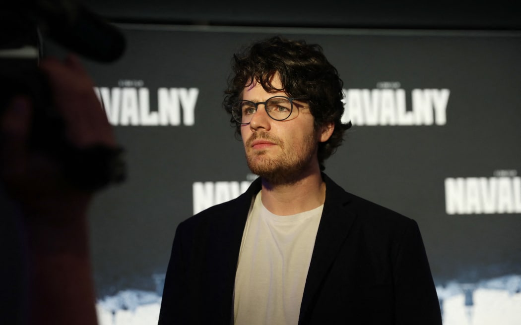 NEW YORK, NEW YORK - APRIL 06: Director Daniel Roher attends the "Navalny" New York Premiere at Walter Reade Theater on April 06, 2022 in New York City.   Rob Kim/Getty Images/AFP (Photo by ROB KIM / GETTY IMAGES NORTH AMERICA / Getty Images via AFP)