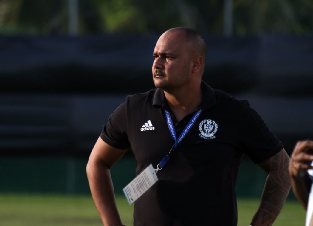 Tupapa Maraerenga coach Delaney Yaqona.