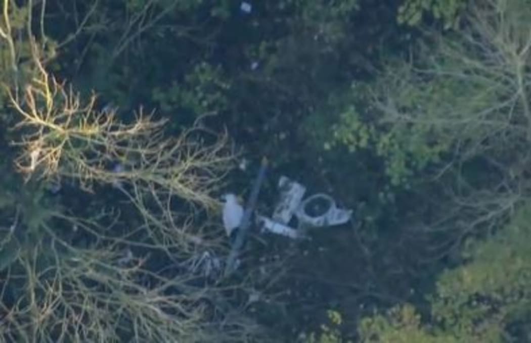 Four people have died after an aircraft and a helicopter crashed in mid-air over Buckinghamshire.