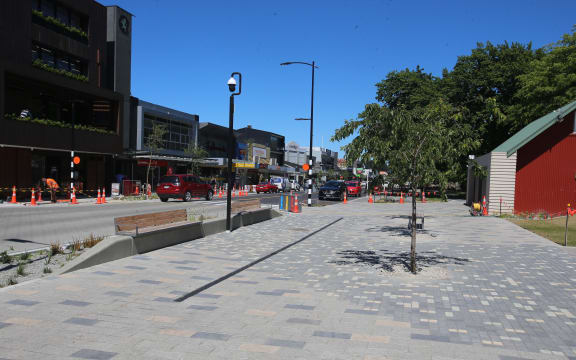 The Ashburton CBD's multimillion dollar upgrade is nearing completion.
