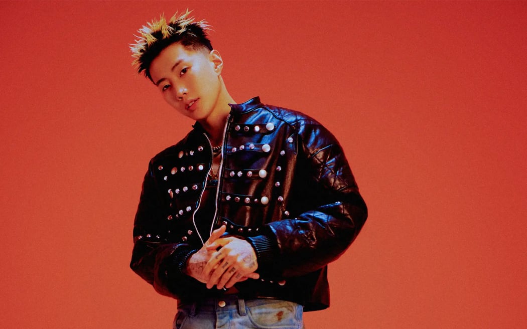 Korean-American artist Jay Park poses for a photoshoot.