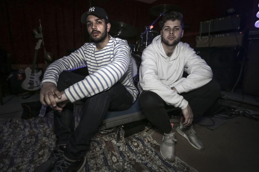 15092016 Photo: Rebekah Parsons-King. Name UL for Headquarters. L-R Emanual Psathas and Ben Murdoch (DJ).