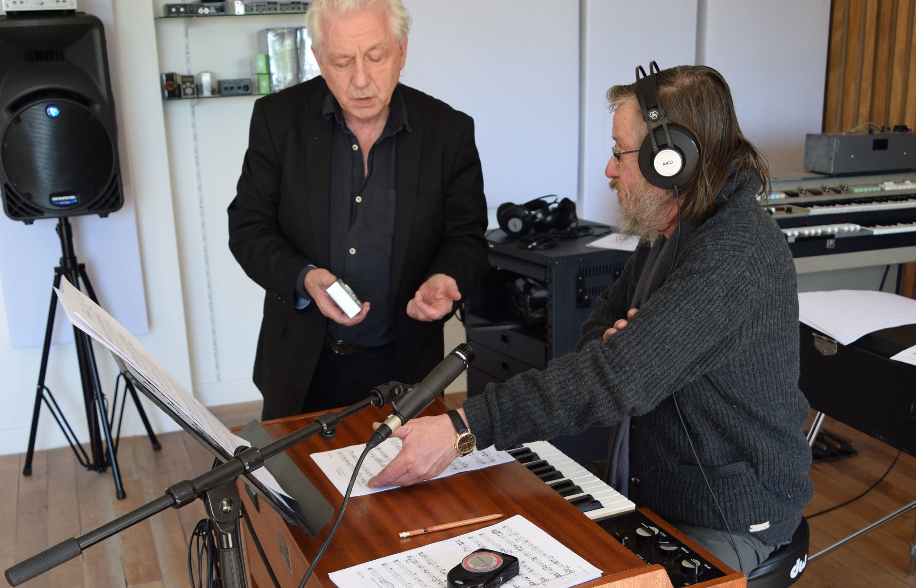 Daniel Kientzy, Jean-Baptiste Devillers and mellotron