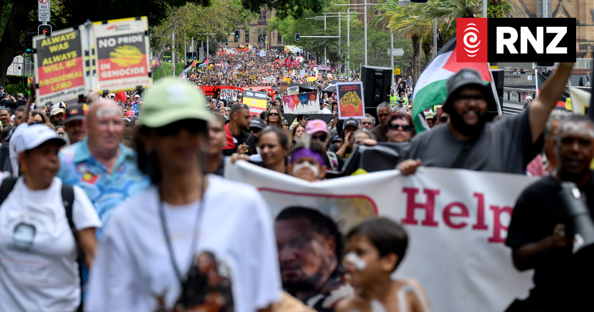 Australia Day marked by rallies, anti-immigration protests