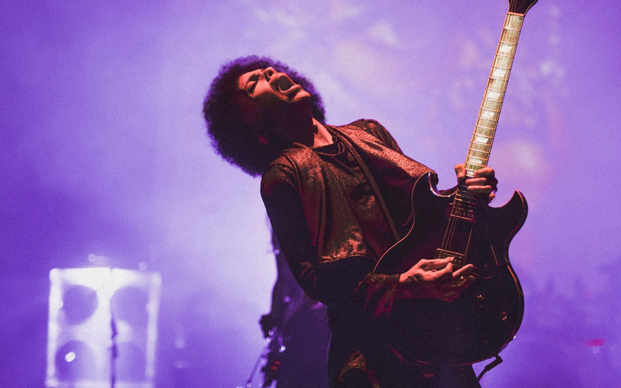 Prince performs in 2015