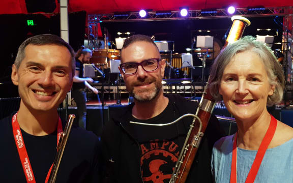 Luca Manghi, Ben Hoadley, Eve de Castro-Robinson