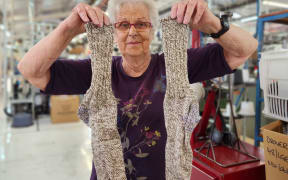 Sharon Doreen has closed the toes on thousands of socks during her 33 years at Norsewear