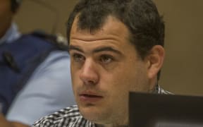 Troy Taylor at the High Court in Christchurch.