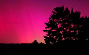 Aurora from Martinborough on 11 May, 2024.