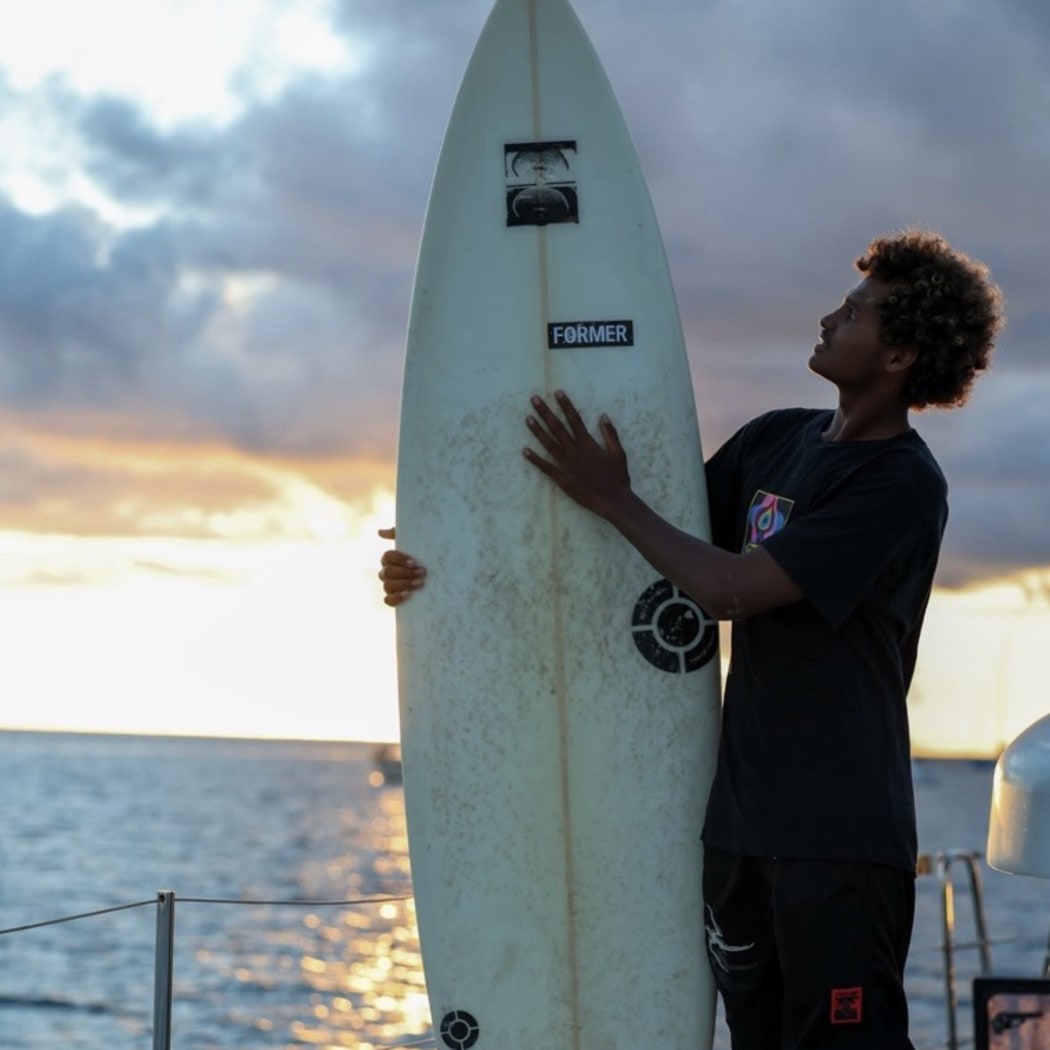 Photo by Guy Mac. James Kusitino, pictured, now sponsored by FORMER.