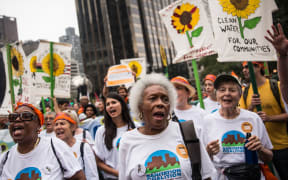 Climate protest