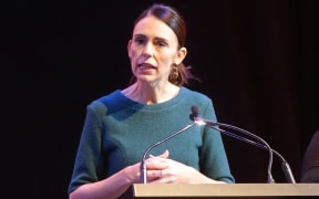 Prime Minister Jacinda Ardern announcing a $27 million clean energy centre in Taranaki.
