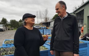 Nalini and Colin Baruch of Lot 8
