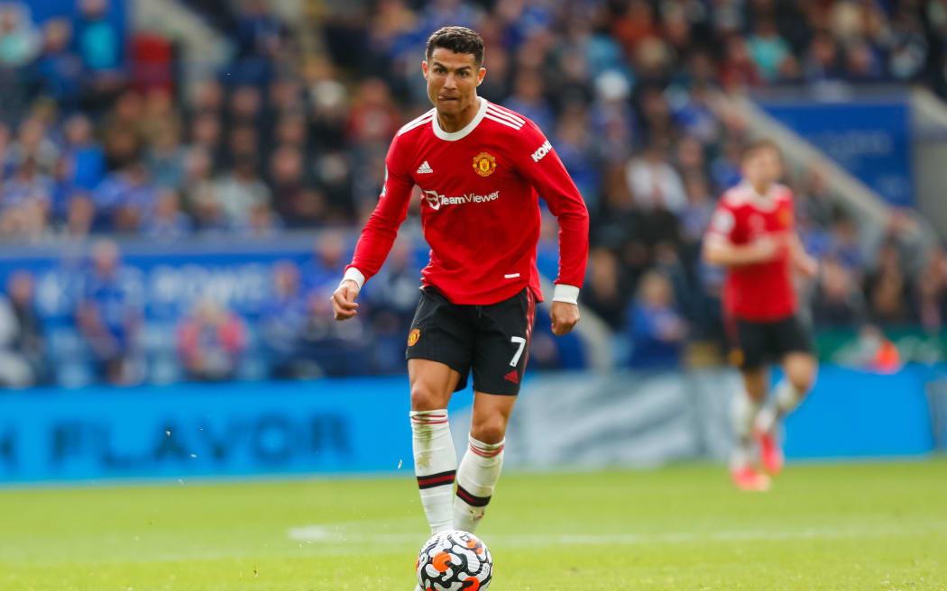 Cristiano Ronaldo of Manchester United.