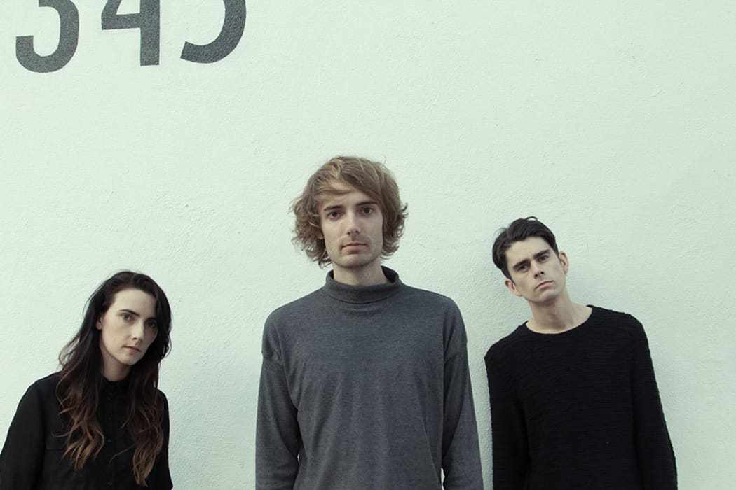Photo: Strange Babes’ Maddie North, Sam McCarthy and Leroy Clampitt.
