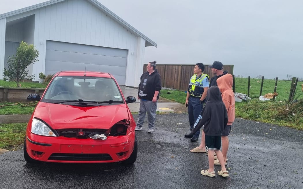 Residents in Waitara are assessing the damage after reports a tornado ripped through the area overnight, on Saturday 28 June, 2025.