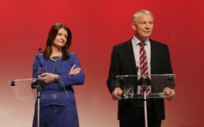 Vic Crone and Phil Goff