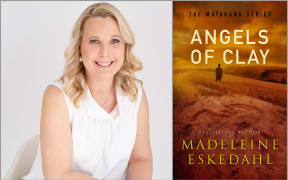 Image of Madeleine Eskedahl and her book cover.