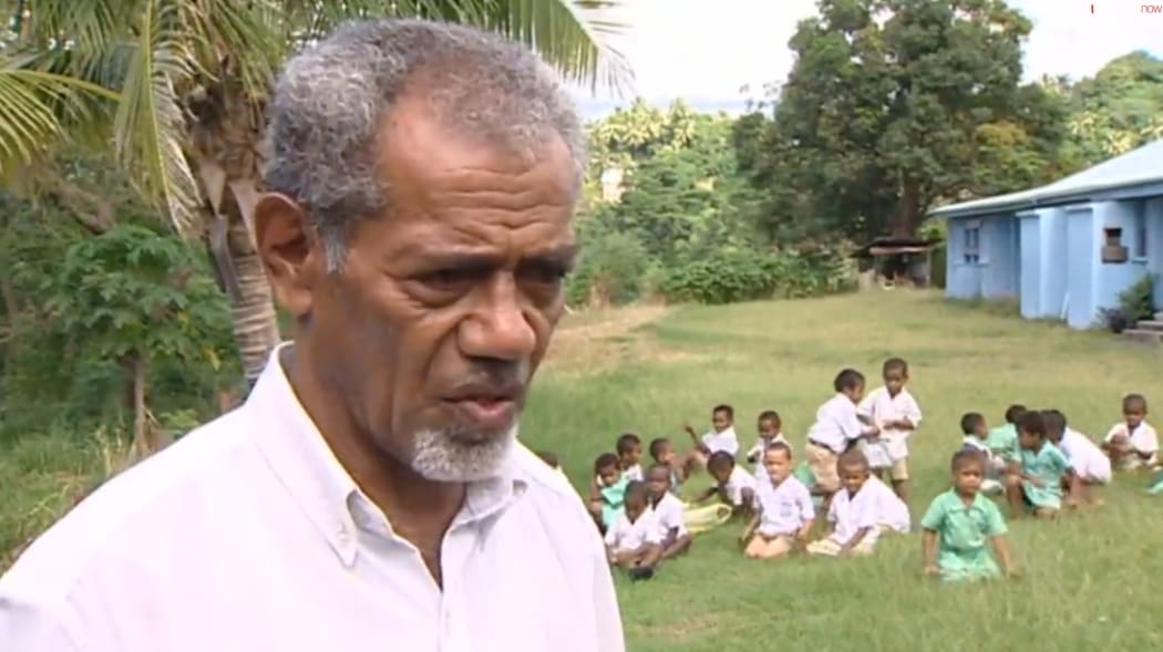 An image from Barbara's Dreaver's school story for TVNZ in 2008 which annoyed the interim government.