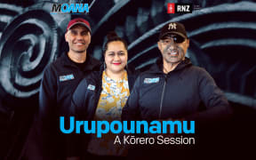 Urupounamu hosts Ngairo Eruera, Justine Murray and Te Kehukehu Patara.