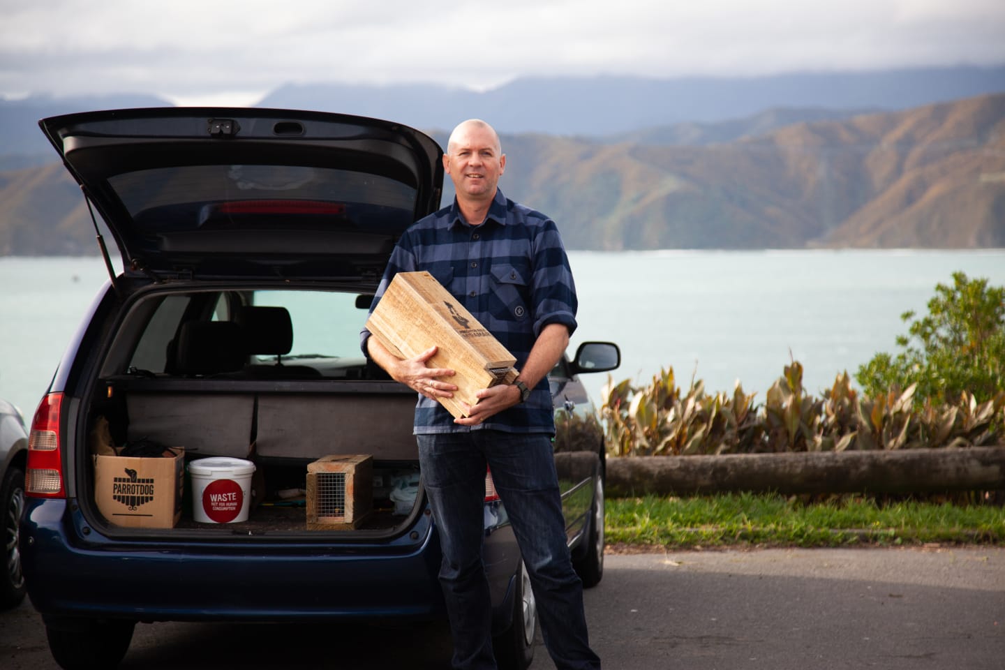 Dan Henry, Predator Free Miramar founder and dedicated trapper