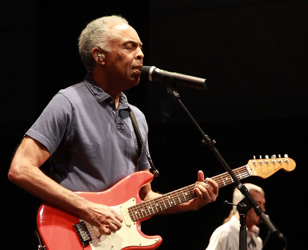 Brazilian guitarist Gilberto Gil