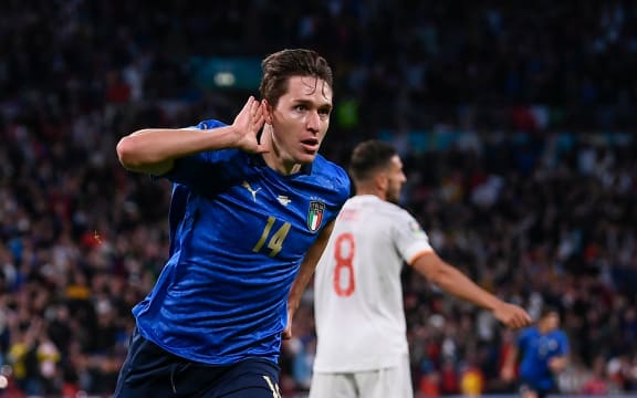 Federico Chiesa of Italy.